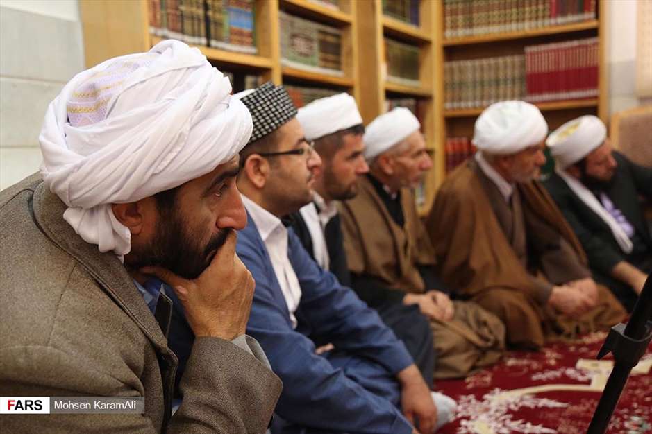 دیدار علمای کردستان با مراجع تقلید در قم