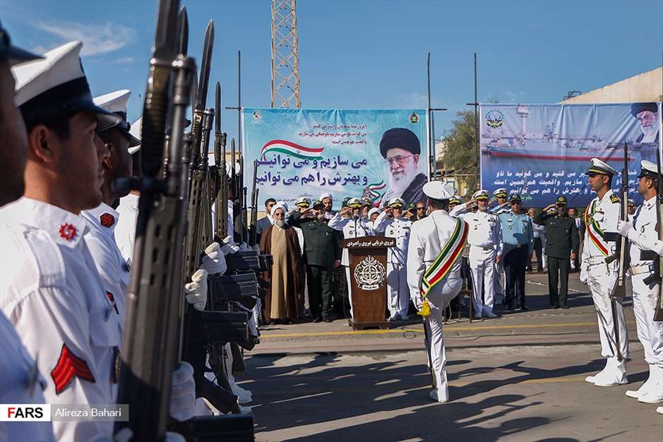 الحاق ناوشکن سهند به نیروی راهبردی دریایی ارتش