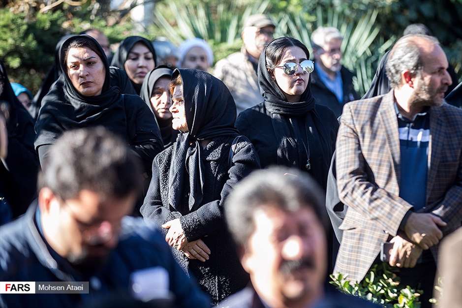 مراسم تشییع پیکر مرحوم زرویی نصرآباد