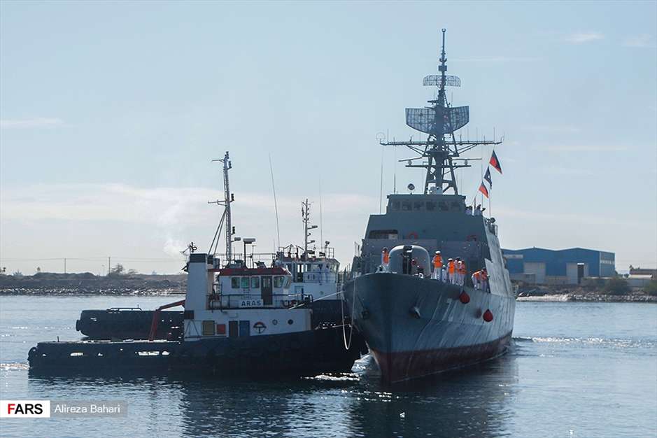الحاق ناوشکن سهند به نیروی راهبردی دریایی ارتش
