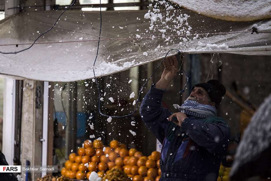 قامت سفید سنندج در واپسین روزهای پاییز