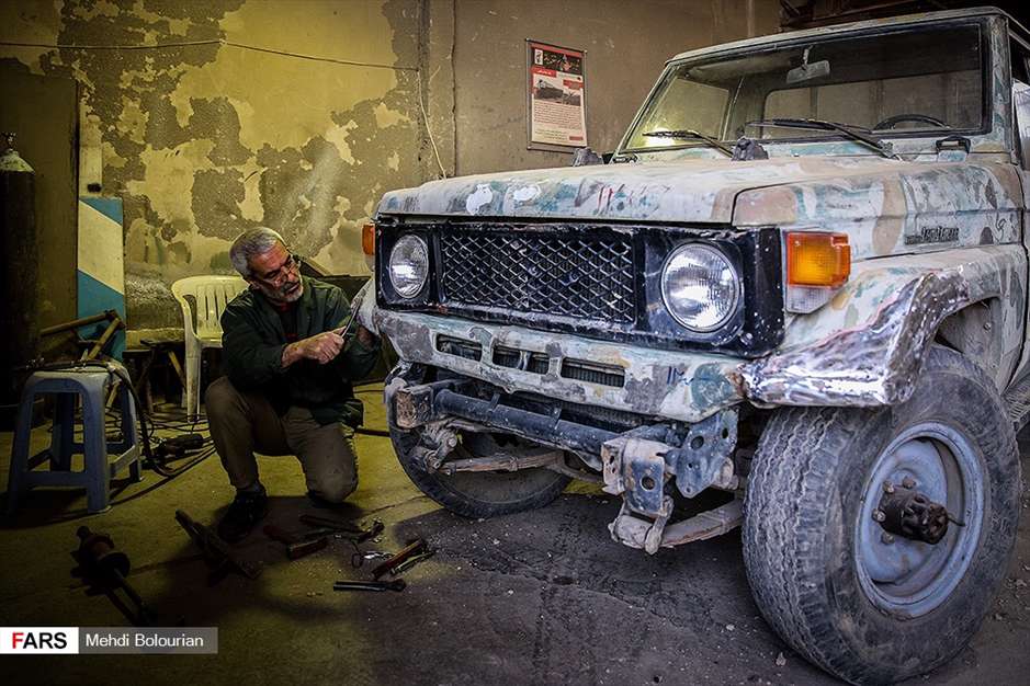 بازدید اهالی رسانه از شهرک سینمایی دفاع مقدس
