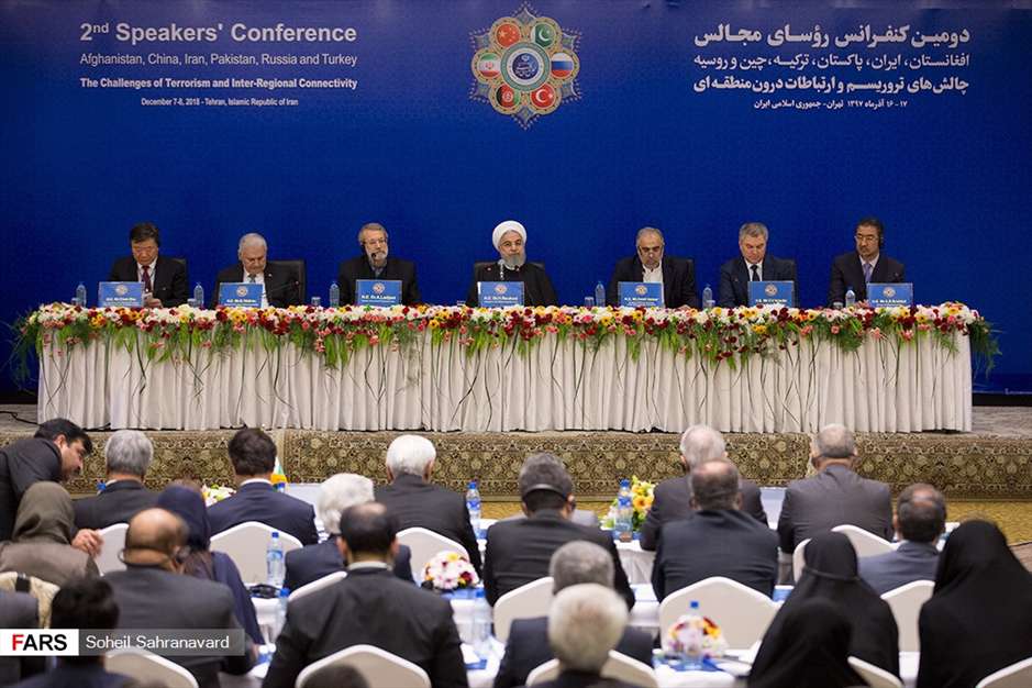 دومین کنفرانس رؤسای مجالس 6 کشور آسیایی 