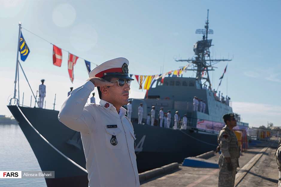 الحاق ناوشکن سهند به نیروی راهبردی دریایی ارتش