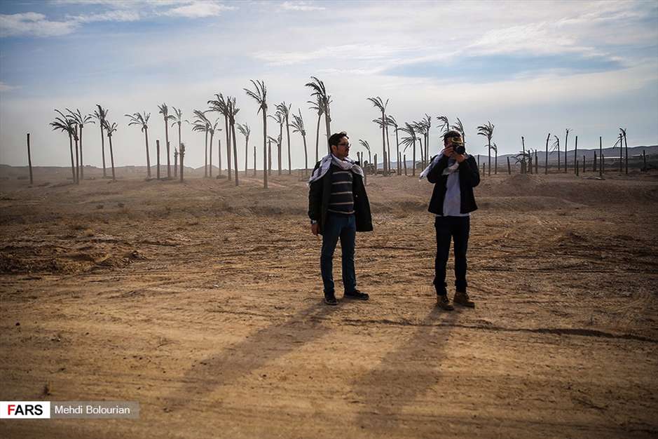بازدید اهالی رسانه از شهرک سینمایی دفاع مقدس