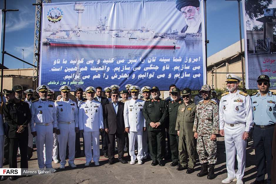 الحاق ناوشکن سهند به نیروی راهبردی دریایی ارتش