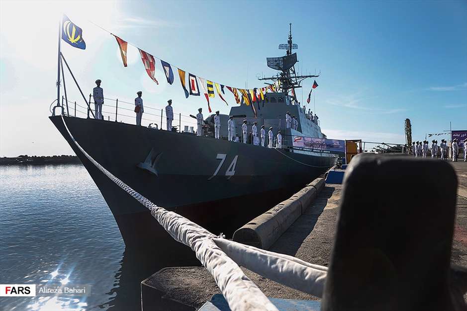 الحاق ناوشکن سهند به نیروی راهبردی دریایی ارتش