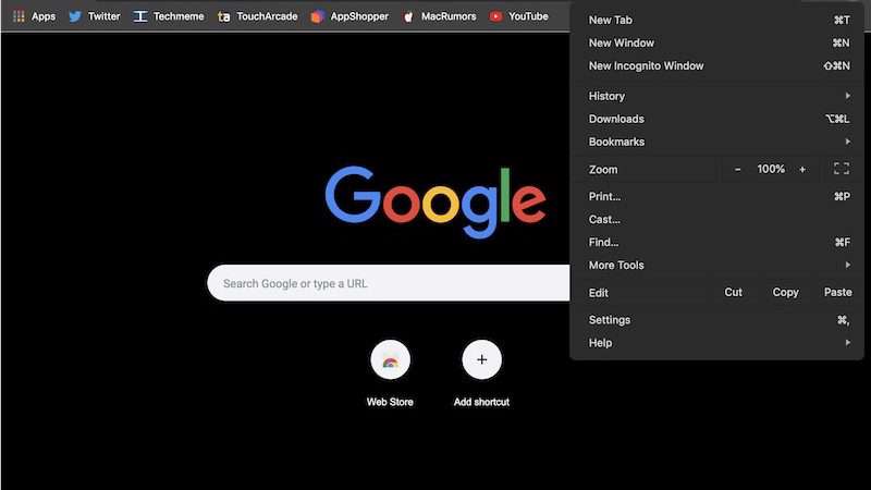 حالت تاریک مرورگر کروم برای ویندوز میآید حالت تاریک مرورگر کروم برای ویندوز میآید