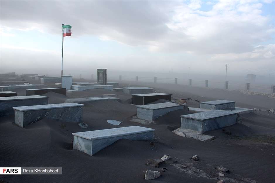 طوفان شن در اردبیل