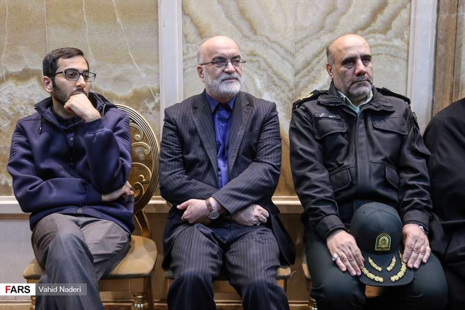 وداع با پیکر آیت‌الله هاشمی شاهرودی