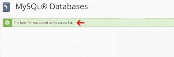 آموزش اتصال ریموت به دیتابیس mysql در cpanel