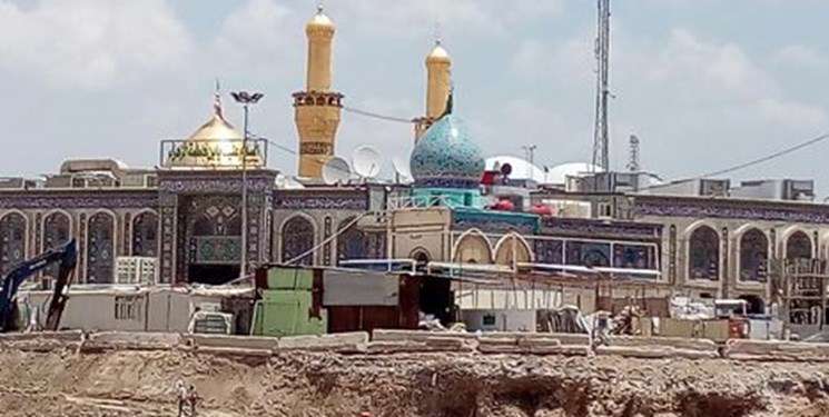 صحن عقیله بنیهاشم در حرم امام حسین