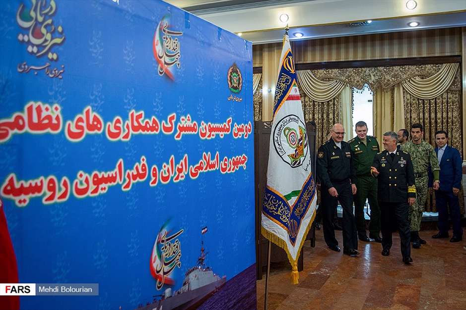 دیدارمعاون ستادکل نیروهای مسلح روسیه با فرمانده نیروی دریایی