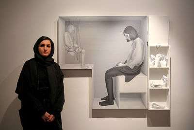 نقاشی مریم حسینخانی