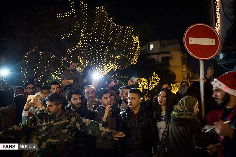 اولین کریسمس آرام دمشق پس از 7 سال جنگ