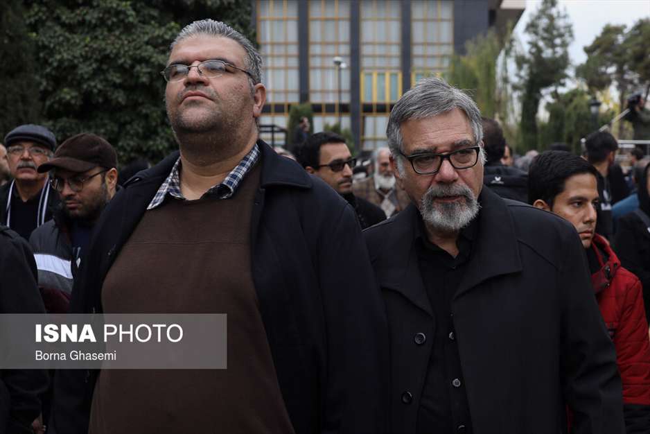 تشییع پیکر حسین محب‌اهری