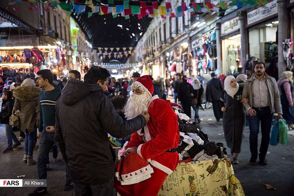 اولین کریسمس آرام دمشق پس از 7 سال جنگ
