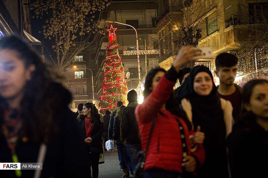 اولین کریسمس آرام دمشق پس از 7 سال جنگ