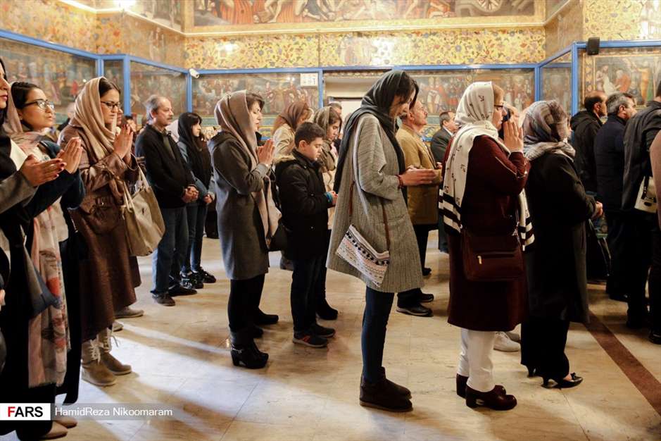 آئین آغاز سال ۲۰۱۹ میلادی در کلیسا وانک