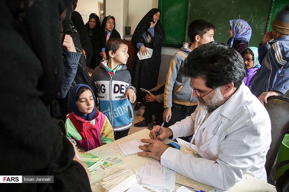 اردوی جهادی پزشکی در روستاهای کلات