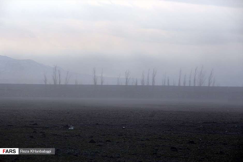 طوفان شن در اردبیل