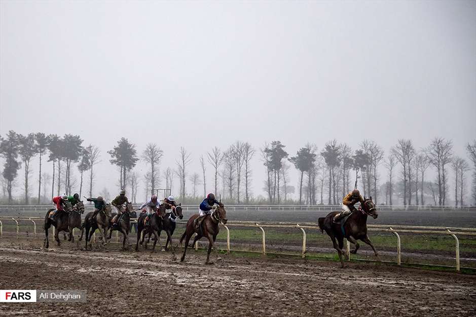 کورس اسبدوانی پاییزه گنبدکاووس