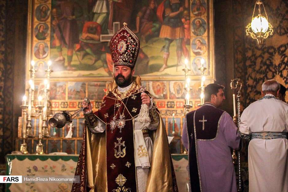 آئین آغاز سال ۲۰۱۹ میلادی در کلیسا وانک