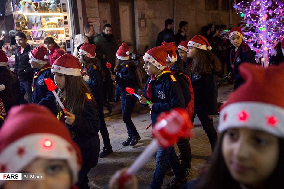 اولین کریسمس آرام دمشق پس از 7 سال جنگ