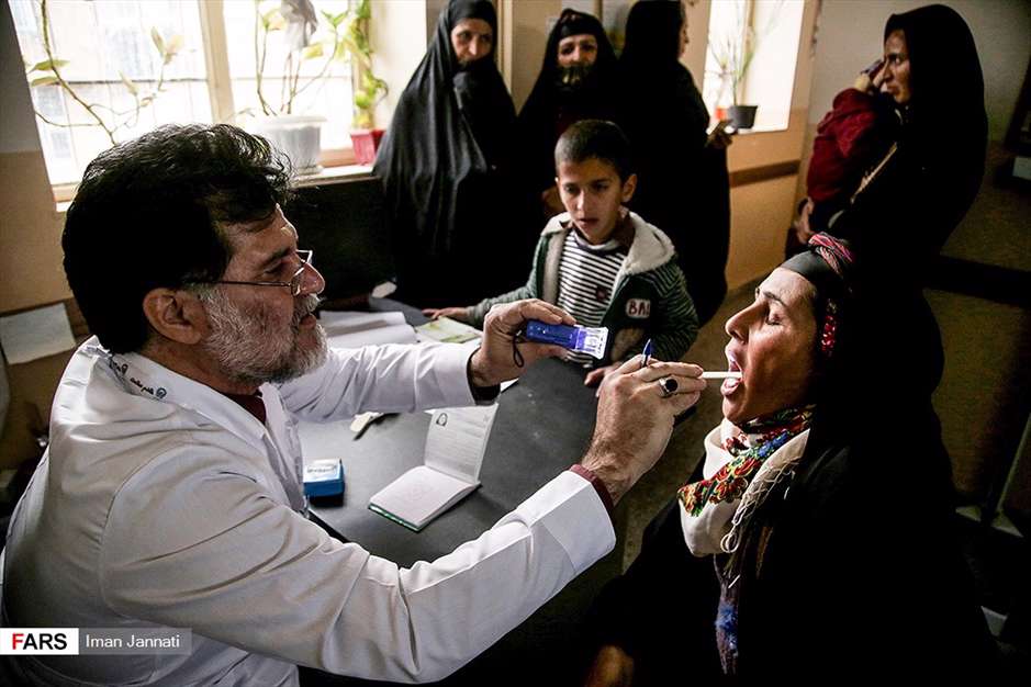 اردوی جهادی پزشکی در روستاهای کلات