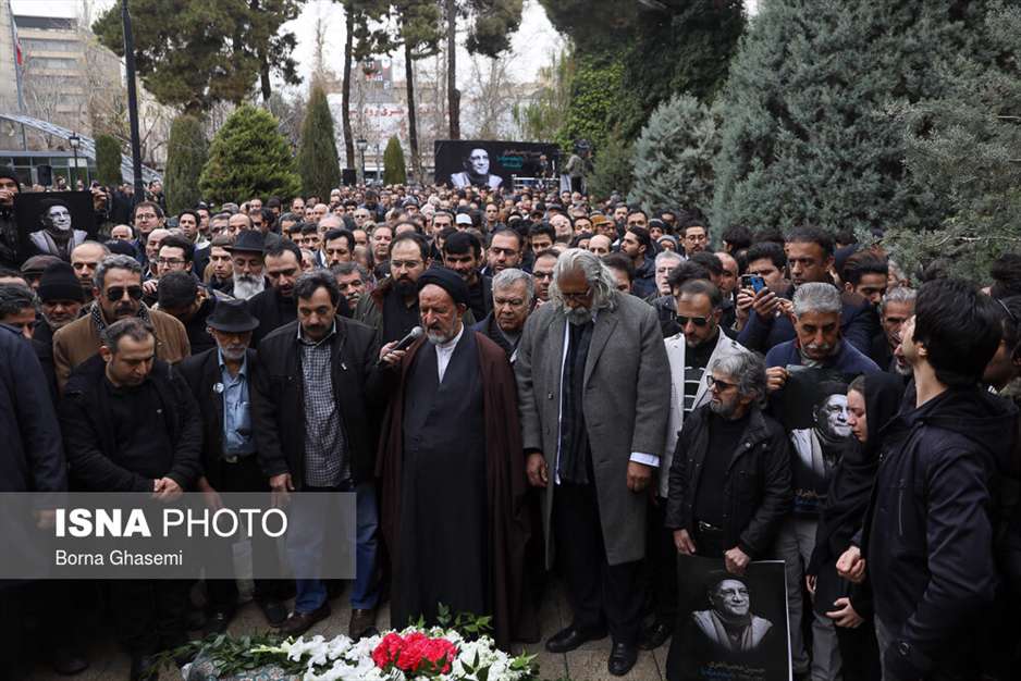 تشییع پیکر حسین محب‌اهری