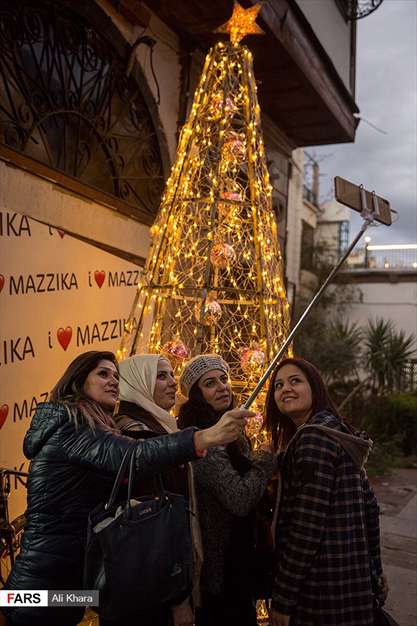 اولین کریسمس آرام دمشق پس از 7 سال جنگ