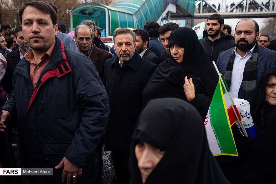 حضور شخصیت ها در راهپیمایی ۲۲ بهمن 