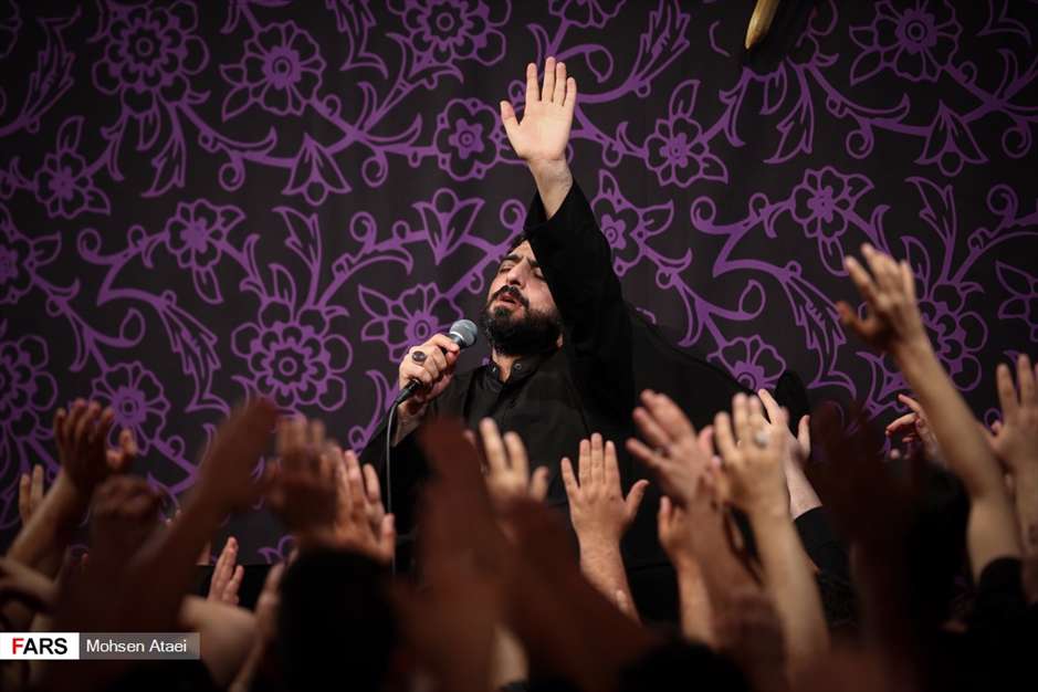 مراسم عزاداری شب شهادت حضرت فاطمه زهرا(س)