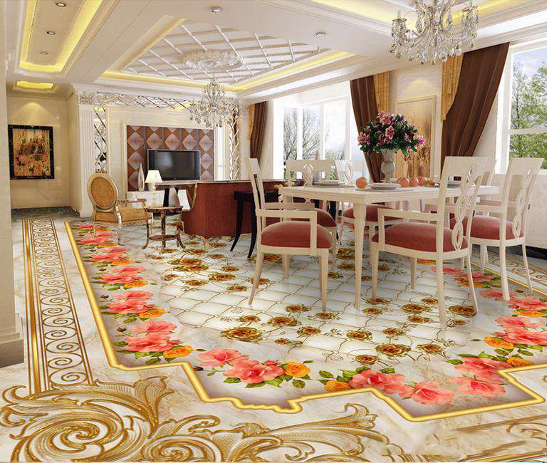 کفپوش سه بعدی