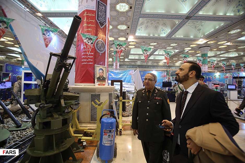 بازدید سفیران و وابستگان نظامی از نمایشگاه دستاوردهای دفاعی