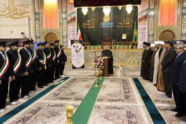 آیین خطبهخوانی خادمان آستان مقدس کریمه اهلبیت
