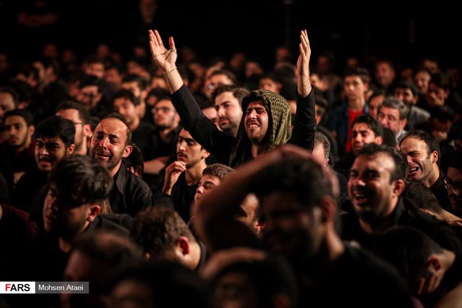 مراسم عزاداری شب شهادت حضرت فاطمه زهرا(س)