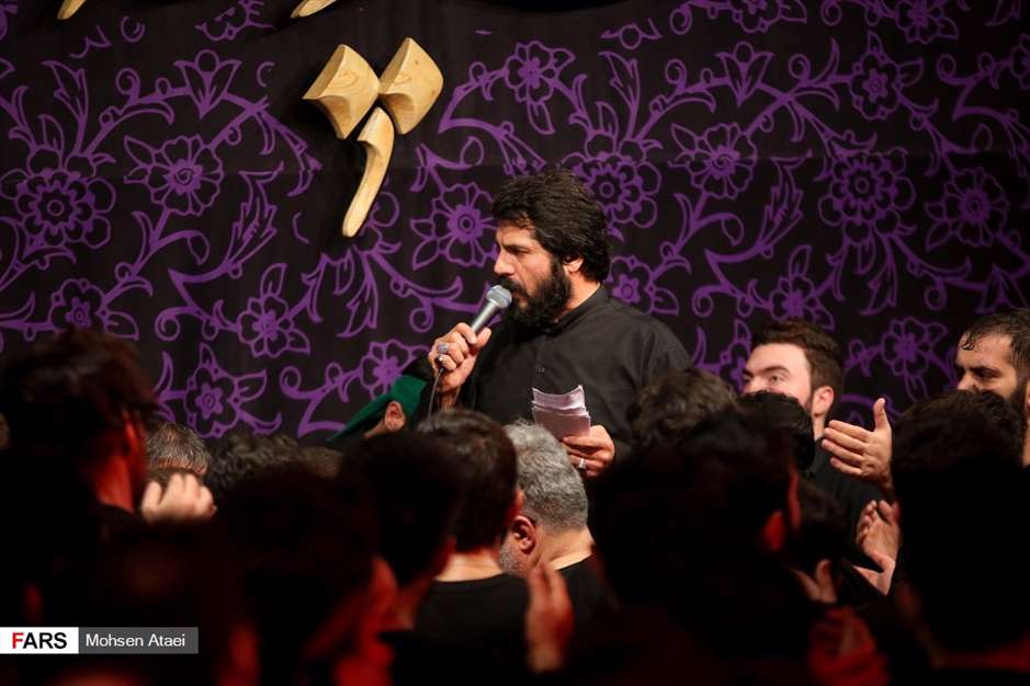 مراسم عزاداری شب شهادت حضرت فاطمه زهرا(س)