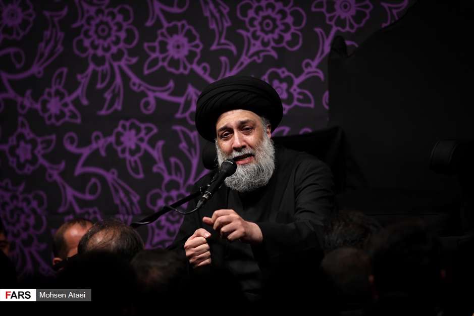 مراسم عزاداری شب شهادت حضرت فاطمه زهرا(س)