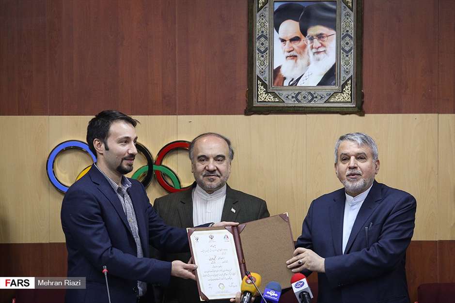 اهدای مدال‌های قهرمانان به موزه ورزش 