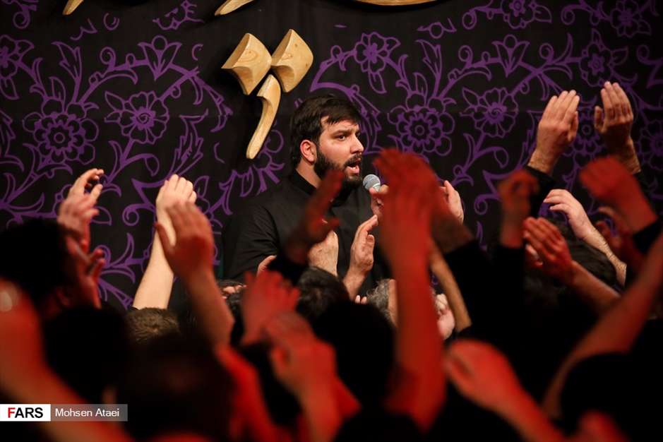 مراسم عزاداری شب شهادت حضرت فاطمه زهرا(س)