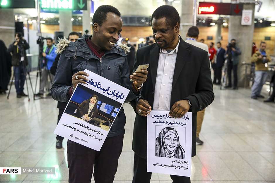 ورود خبرنگار «پرس تی وی»به ایران 