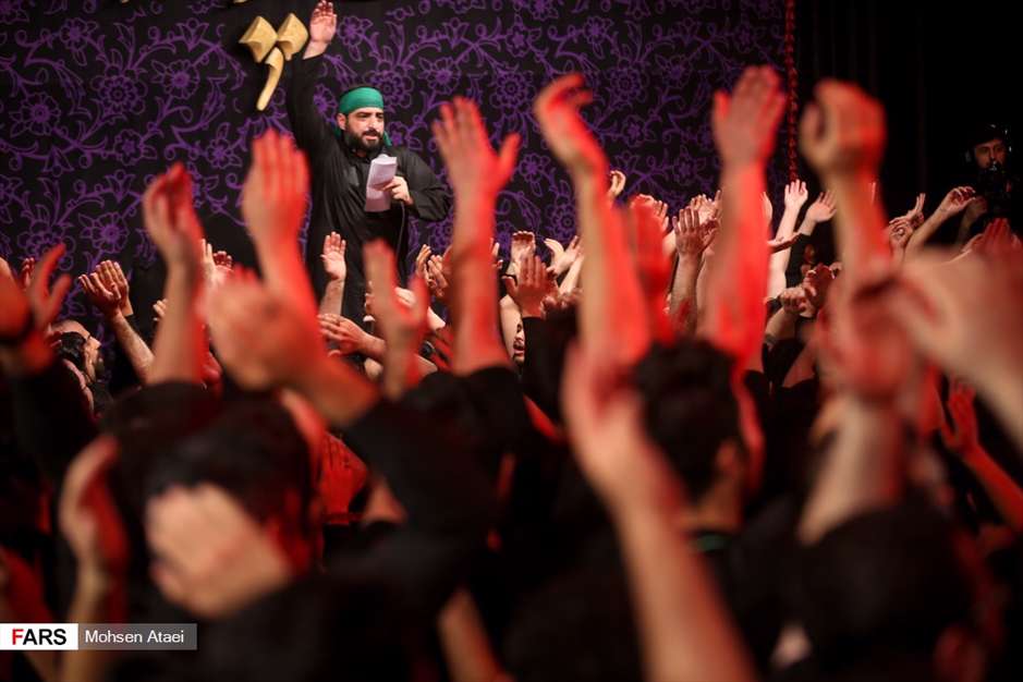 مراسم عزاداری شب شهادت حضرت فاطمه زهرا(س)