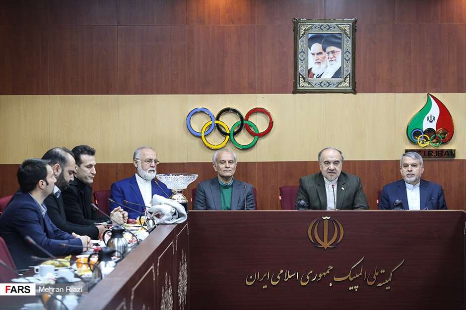 اهدای مدال‌های قهرمانان به موزه ورزش 