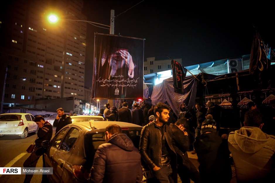 مراسم عزاداری شب شهادت حضرت فاطمه زهرا(س)