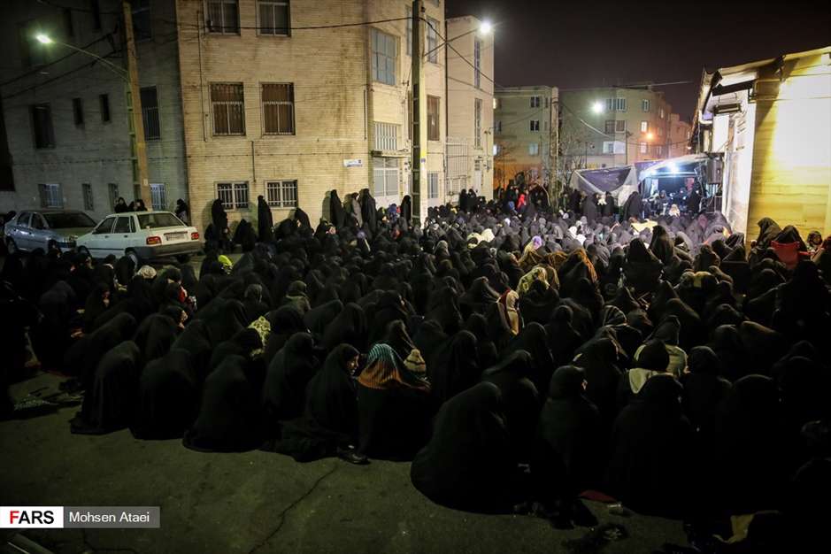 مراسم عزاداری شب شهادت حضرت فاطمه زهرا(س)