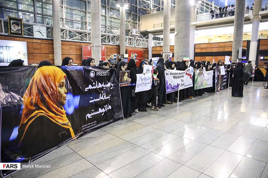 ورود خبرنگار «پرس تی وی»به ایران 