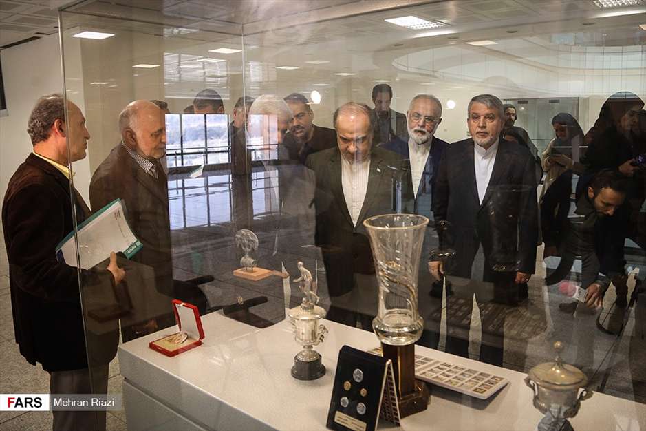 اهدای مدال‌های قهرمانان به موزه ورزش 