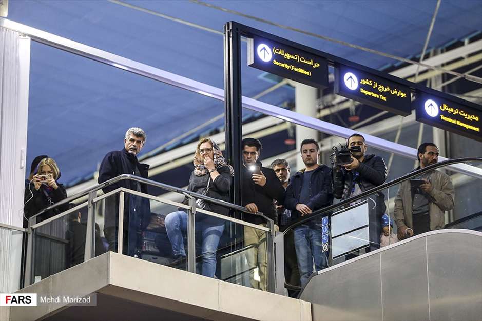 ورود خبرنگار «پرس تی وی»به ایران 