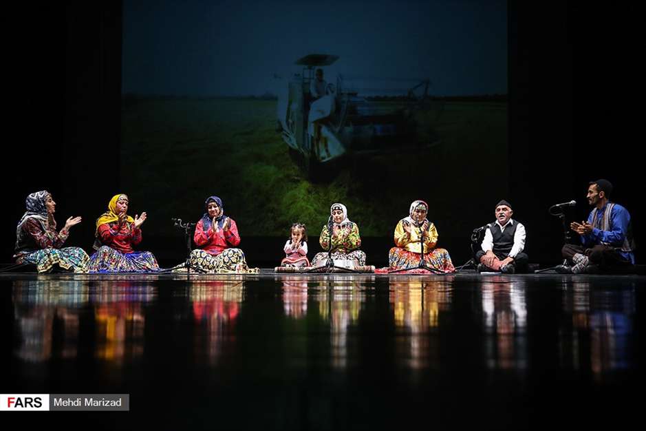 اختتامیه فستیوال موسیقی نواحی «آینه دار»